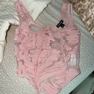 Pretty Little Thing Sheer Top